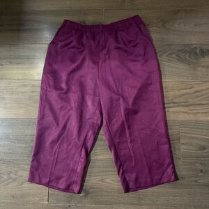 Purple Capris Size 10P